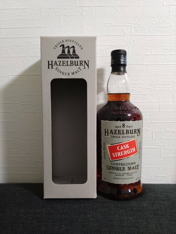 ヘーゼルバーン8年（お酒）の商品画像 - 査定依頼日：2026年1月30日 - 最高査定価格：27,000円