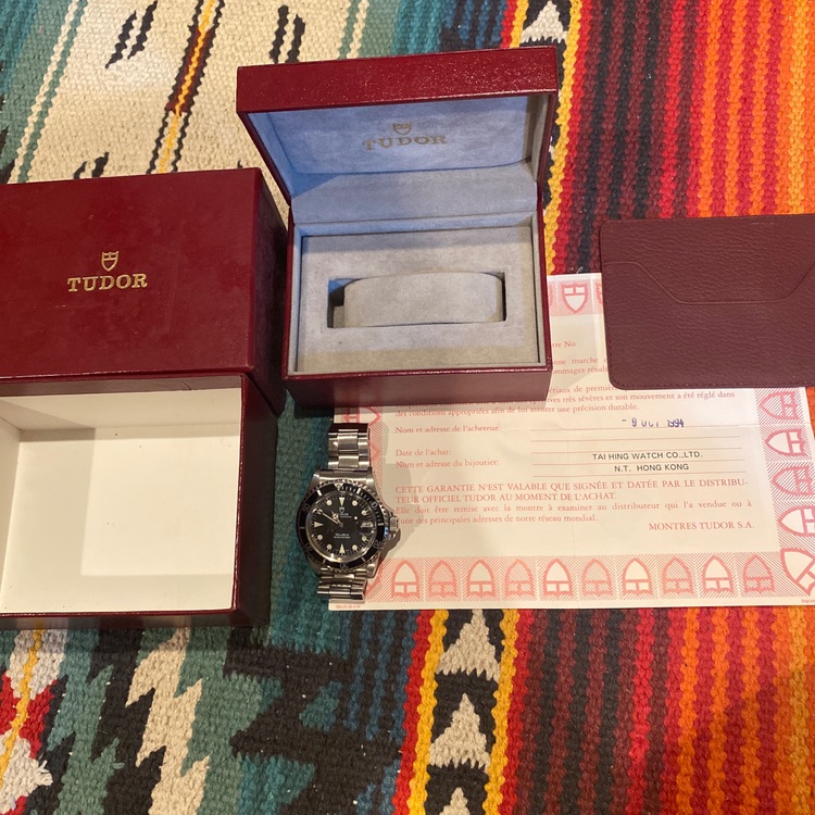 チューダー ブラックベイ 7909（高級時計）の商品画像 - 査定依頼日：2025年6月13日 - 最高査定価格：750,000円