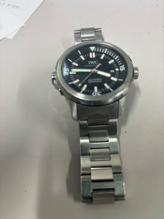 IWC アクアタイマー（高級時計）の商品画像 - 査定依頼日：2026年9月26日 - 最高査定価格：540,000円