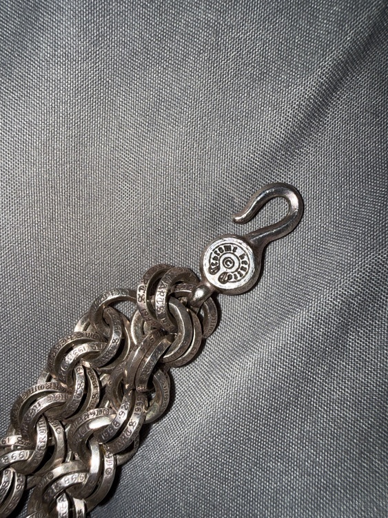 クロムハーツブレスレット（古着・ファッション）の商品画像 - 査定依頼日：2026年4月4日 - 最高査定価格：175,000円