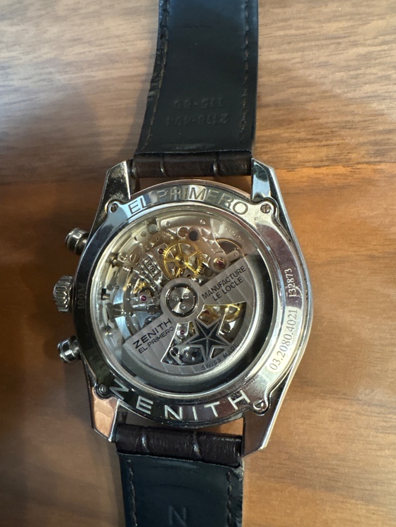 ゼニス エルプリメロ 03.2080.42021/01.C49（高級時計）の商品画像 - 査定依頼日：2026年1月19日 - 最高査定価格：520,000円