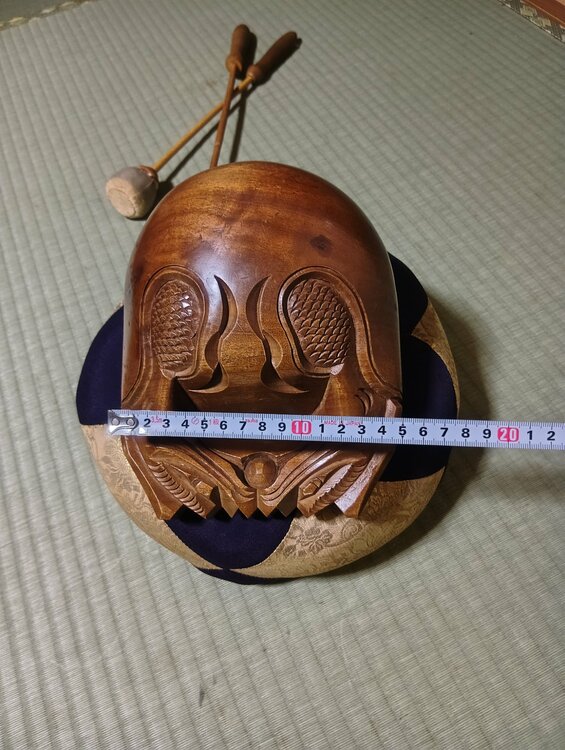 木魚（美術品・骨董品）の商品画像 - 査定依頼日：2026年10月5日 - 最高査定価格：3,000円