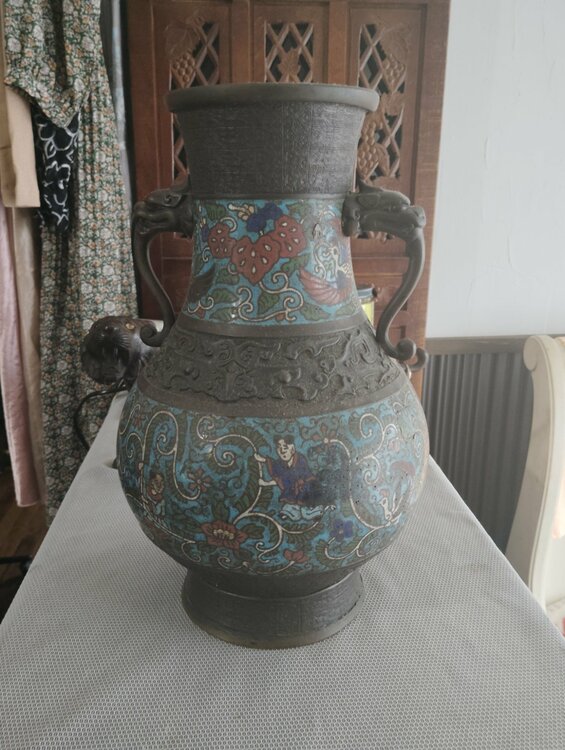 唐金 七宝焼（美術品・骨董品）の商品画像 - 査定依頼日：2026年7月29日 - 最高査定価格：3,000円