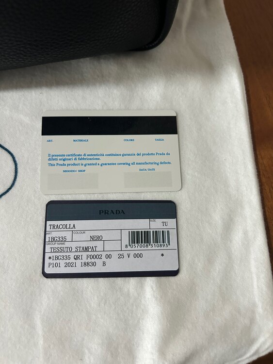 プラダ  （ブランドバッグ）の商品画像 - 査定依頼日：2025年3月28日 - 最高査定価格：190,000円