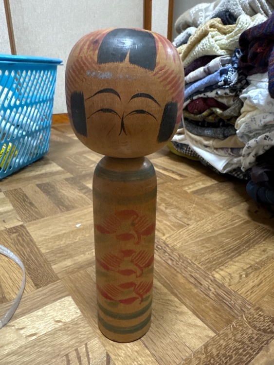 秋保温泉こけし　菅原庄七作（美術品・骨董品）の商品画像 - 査定依頼日：2026年4月5日 - 最高査定価格：1,000円