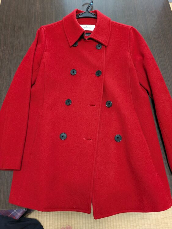 morabito 赤 コート（古着・ファッション）の商品画像 - 査定依頼日：2025年9月22日 - 最高査定価格：20,000円