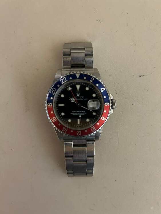 ロレックス GMTマスター 1670（高級時計）の商品画像 - 査定依頼日：2025年2月16日 - 最高査定価格：1,700,000円