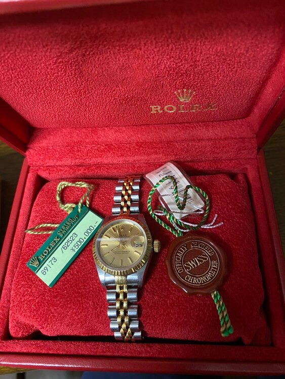 ロレックス デイトジャスト 6917（高級時計）の商品画像 - 査定依頼日：2025年2月15日 - 最高査定価格：680,000円