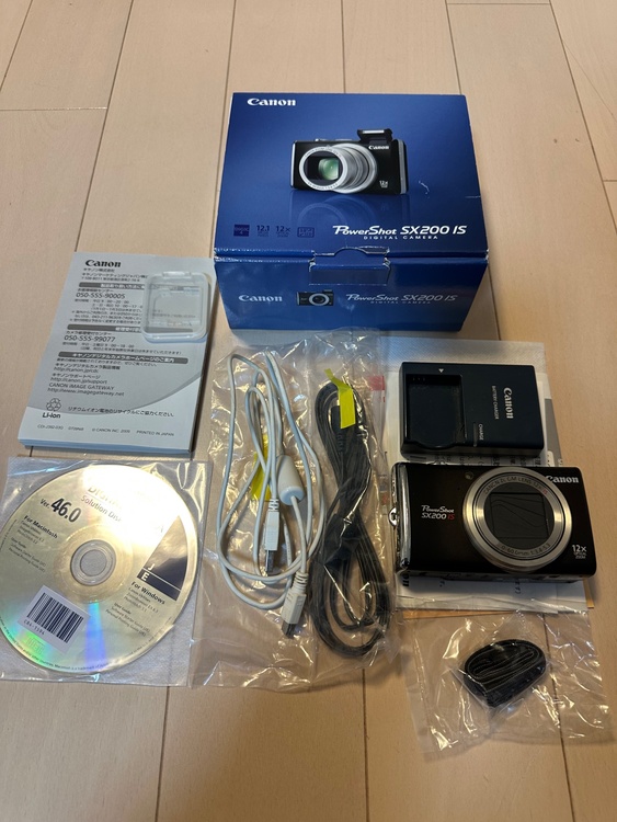 Canon PowerShot SX200 IS（カメラ）の商品画像 - 査定依頼日：2026年3月6日 - 最高査定価格：10,000円