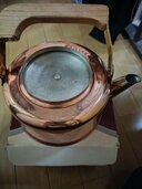 純銅製ケトル（美術品・骨董品）の商品画像 - 査定依頼日：2026年10月12日 - 最高査定価格：100,000円