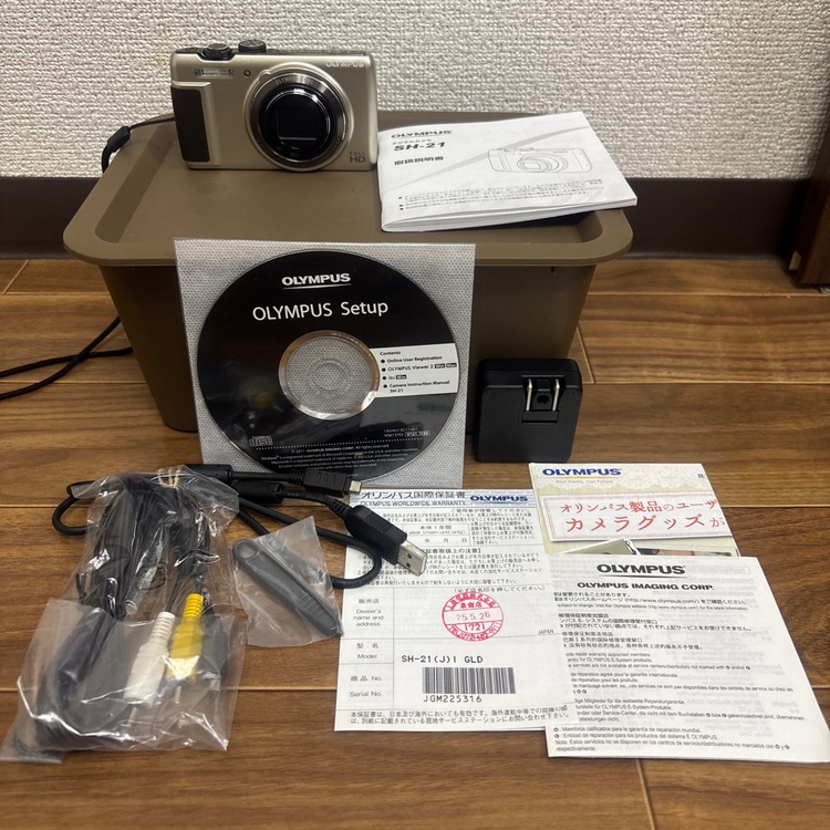 OLYMPUS SH-21 デジタルカメ（カメラ）の商品画像 - 査定依頼日：2025年11月8日 - 最高査定価格：5,000円