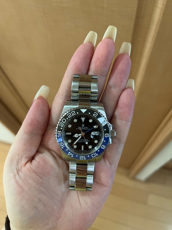 ロレックス GMTマスター （高級時計）の商品画像 - 査定依頼日：2025年10月7日 - 最高査定価格：2,450,000円