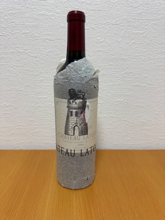 シャトーラトゥール2008（お酒）の商品画像 - 査定依頼日：2025年8月19日 - 最高査定価格：55,000円