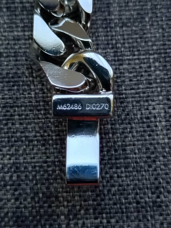 ルイヴィトン　ブラスレチェーン　モノグラム　ブレスレット　M62486（金・貴金属）の商品画像 - 査定依頼日：2026年4月30日 - 最高査定価格：35,000円