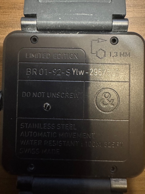 ベル&amp;ロス アヴィエーションBRO1 （高級時計）の商品画像 - 査定依頼日：2026年1月6日 - 最高査定価格：100,000円