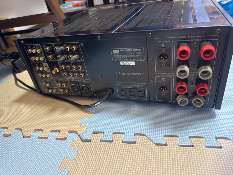 SANSUI AU-X1111 MOS VINTAGE（ピアノ・楽器・PA機材）の商品画像 - 査定依頼日：2026年2月23日 - 最高査定価格：55,000円