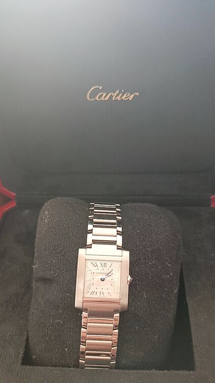 カルティエ タンク WSTA0065（高級時計）の商品画像 - 査定依頼日：2025年12月3日 - 最高査定価格：550,000円