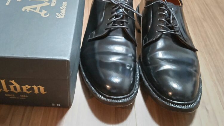 オールデン　9901 ブラック（古着・ファッション）の商品画像 - 査定依頼日：2025年8月12日 - 最高査定価格：18,000円