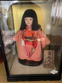 市松人形　久月　正絹京染四巻御衣装　豊作（美術品・骨董品）の商品画像 - 査定依頼日：2026年8月13日 - 最高査定価格：3,000円