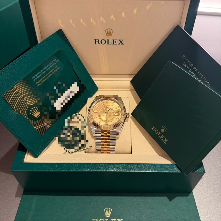 スカイドゥエラー 336933 [ジュビリーブレスレット シャンパン]（高級時計）の商品画像 - 査定依頼日：2025年10月22日 - 最高査定価格：3,400,000円