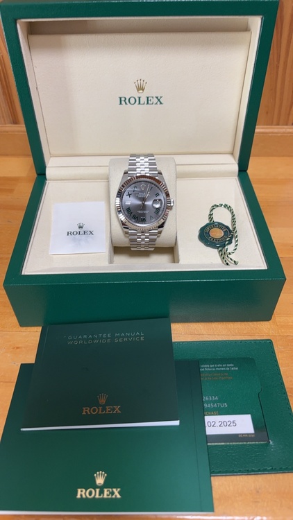 デイトジャスト41（高級時計）の商品画像 - 査定依頼日：2026年1月12日 - 最高査定価格：100,000円