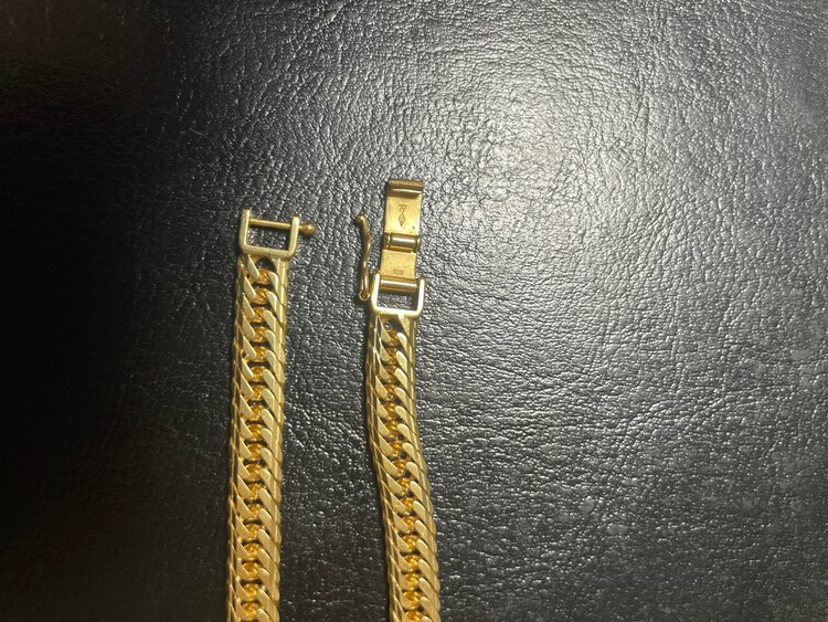 16面ダブル喜平（金・貴金属）の商品画像 - 査定依頼日：2025年2月20日 - 最高査定価格：750,000円