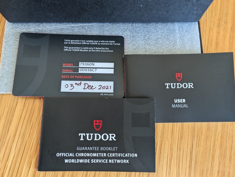 チューダー ブラックベイ （高級時計）の商品画像 - 査定依頼日：2026年1月18日 - 最高査定価格：600,000円