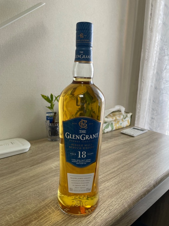 グレングラント18年（お酒）の商品画像 - 査定依頼日：2025年8月2日 - 最高査定価格：10,000円