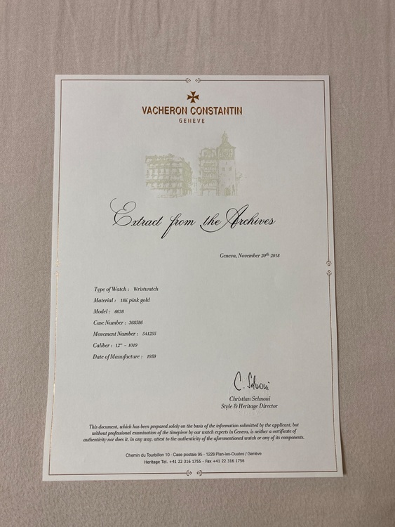 ヴァシュロン コンスタンタン その他 603（高級時計）の商品画像 - 査定依頼日：2025年6月28日 - 最高査定価格：1,500,000円