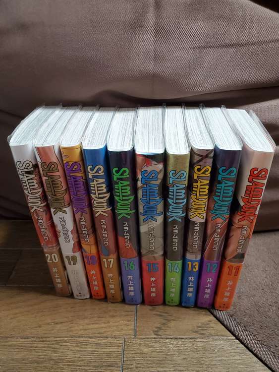 SLUM DUNK(新装再編版)　コミック　11~20巻（古本）の商品画像 - 査定依頼日：2023年1月28日