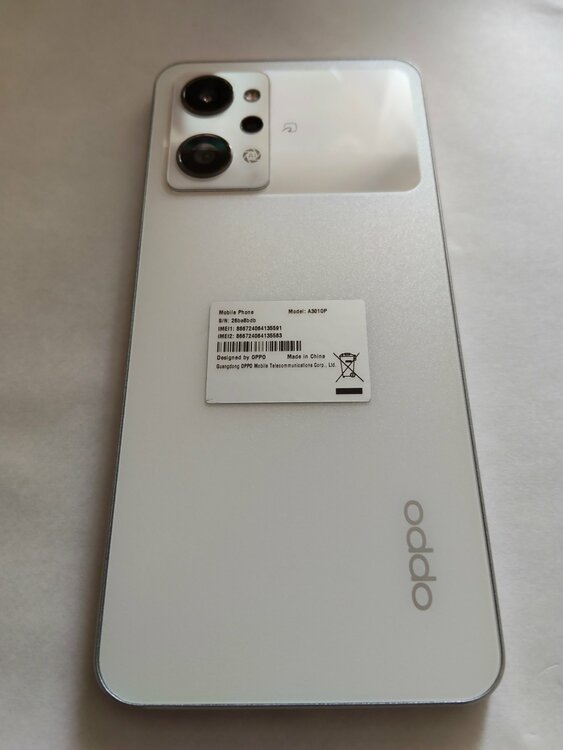 OPPO OPPO Reno9 A Y!mobile（スマホ）の商品画像 - 査定依頼日：2026年9月5日 - 最高査定価格：9,000円