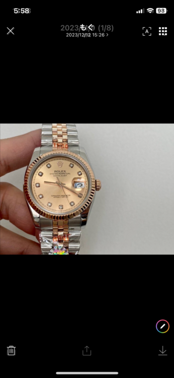 ロレックス デイデイト （高級時計）の商品画像 - 査定依頼日：2024年12月12日 - 最高査定価格：2,000,000円