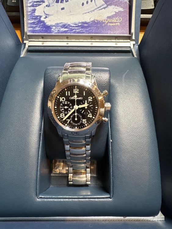 ブレゲ タイプXX AERONAVALE 380（高級時計）の商品画像 - 査定依頼日：2025年11月23日 - 最高査定価格：700,000円