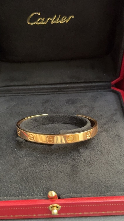 カルティエ オープンラブブレス（金・貴金属）の商品画像 - 査定依頼日：2025年9月4日 - 最高査定価格：420,000円