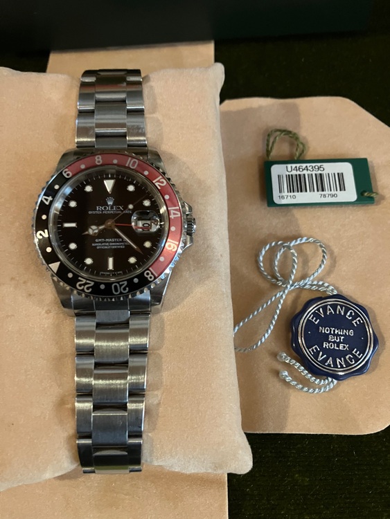 ロレックス GMTマスター 1671（高級時計）の商品画像 - 査定依頼日：2025年10月23日 - 最高査定価格：1,650,000円