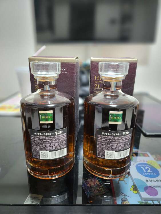 響21年（お酒）の商品画像 - 査定依頼日：2025年4月11日 - 最高査定価格：132,000円