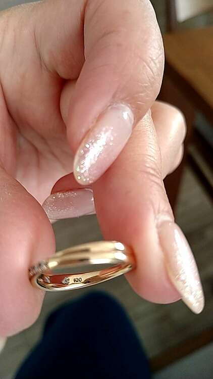 指輪（金・貴金属）の商品画像 - 査定依頼日：2025年5月8日 - 最高査定価格：18,000円