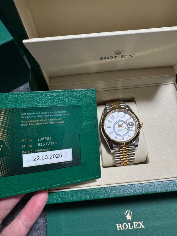 スカイ（高級時計）の商品画像 - 査定依頼日：2026年1月10日 - 最高査定価格：3,450,000円