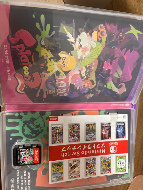 Splatoon2 (スプラトゥーン2)（ゲーム機本体・ゲームソフト）の商品画像 - 査定依頼日：2023年2月8日 - 最高査定価格：550円