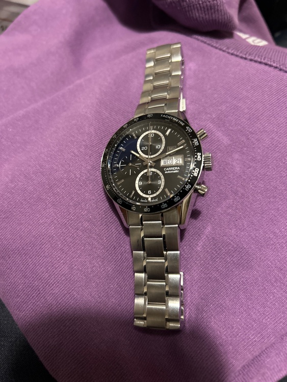 タグホイヤー カレラ （高級時計）の商品画像 - 査定依頼日：2026年2月8日 - 最高査定価格：190,000円