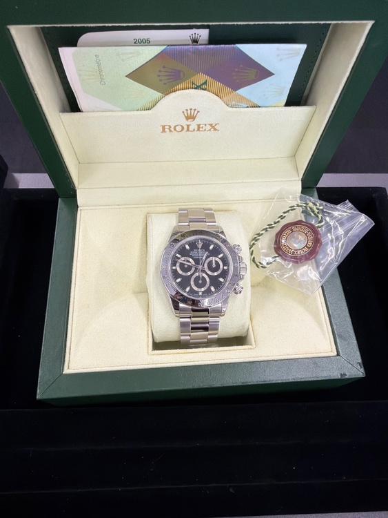ロレックス デイトナ 116520b（高級時計）の商品画像 - 査定依頼日：2026年3月24日 - 最高査定価格：3,600,000円