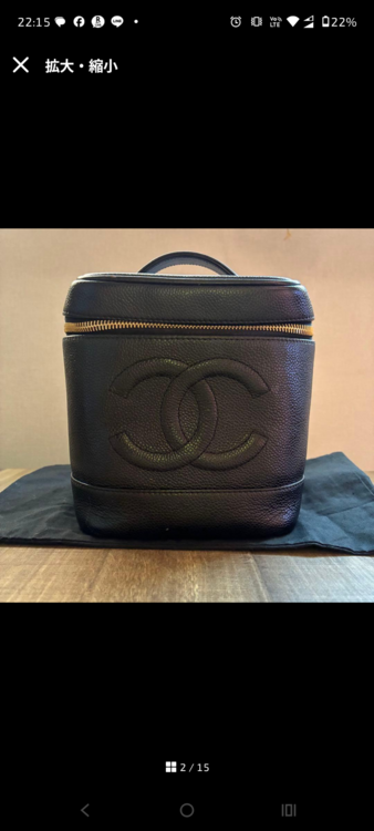 バニティ（ブランドバッグ）の商品画像 - 査定依頼日：2026年2月14日 - 最高査定価格：110,000円