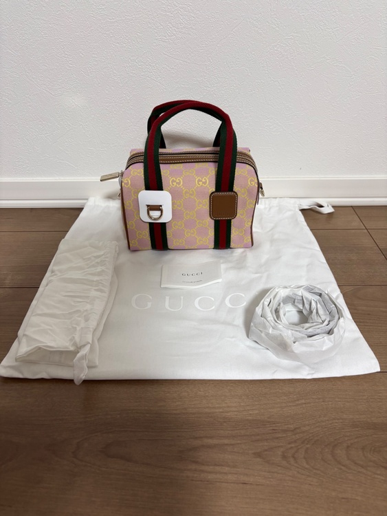 GUCCI ミニボストンショルダーバッグ（ブランドバッグ）の商品画像 - 査定依頼日：2026年6月23日 - 最高査定価格：110,000円