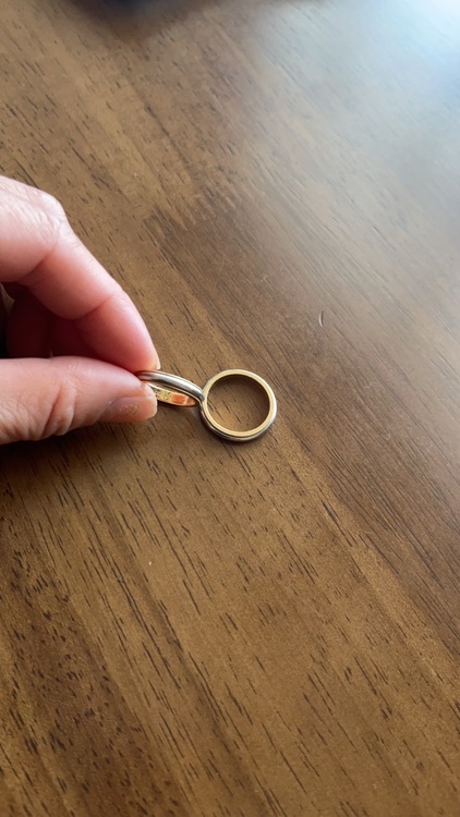 ティファニー結婚指輪（金・貴金属）の商品画像 - 査定依頼日：2025年8月8日 - 最高査定価格：130,000円