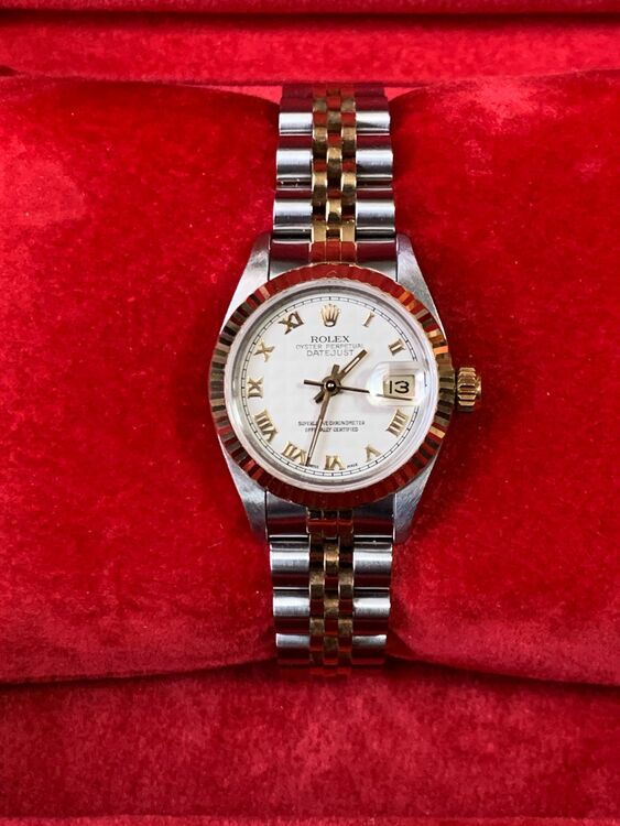 デイトジャスト（レディース）ゴールドコンビ　69173（高級時計）の商品画像 - 査定依頼日：2025年10月29日 - 最高査定価格：820,000円