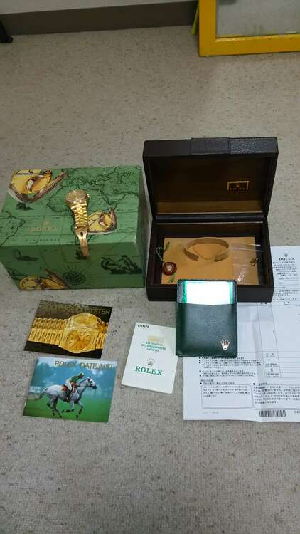 ロレックス デイデイト RX18238G（高級時計）の商品画像 - 査定依頼日：2025年5月4日 - 最高査定価格：3,200,000円