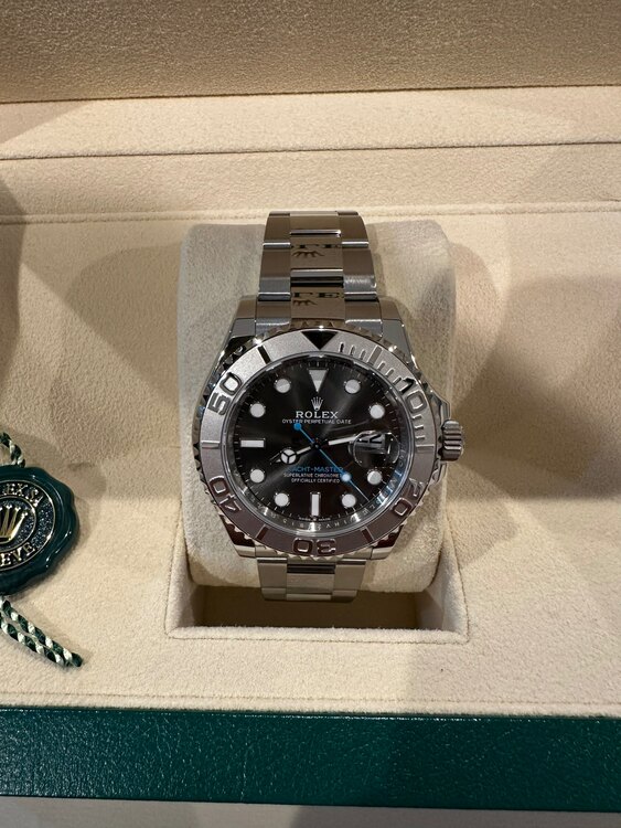 ヨットマスター40 ダークロジュウム（高級時計）の商品画像 - 査定依頼日：2024年12月24日 - 最高査定価格：2,300,000円