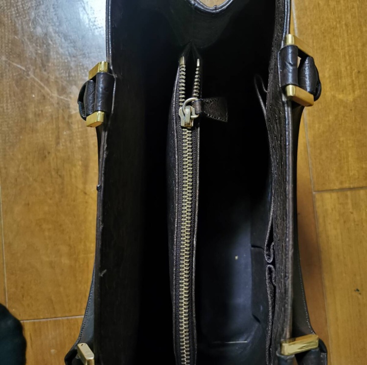 モラビト　morabito オーストリッチ　ハンドバック（ブランドバッグ）の商品画像 - 査定依頼日：2025年8月18日 - 最高査定価格：25,000円