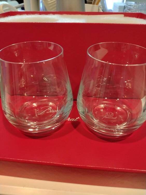 バカラペアグラス（食器）の商品画像 - 査定依頼日：2026年4月9日 - 最高査定価格：5,000円