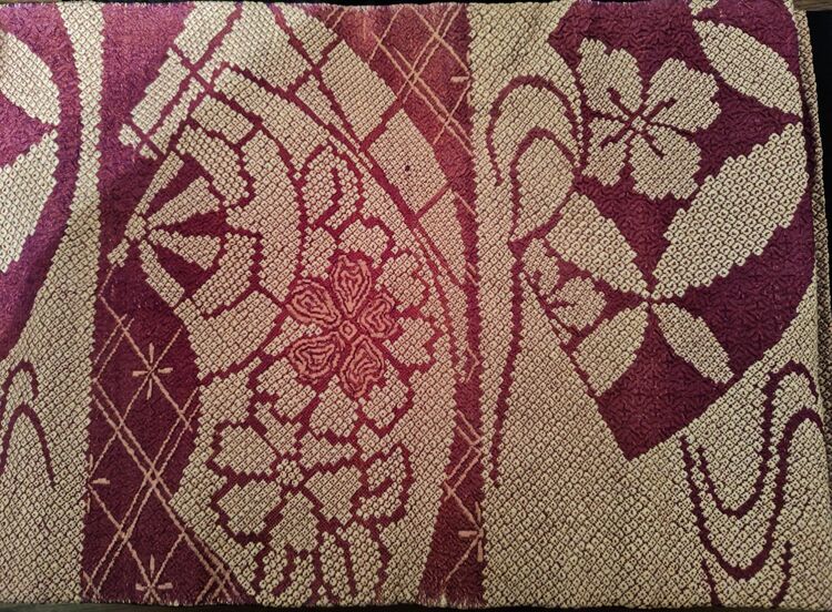 アンティーク名古屋帯金陵　如源鶴素（着物）の商品画像 - 査定依頼日：2025年8月26日 - 最高査定価格：2,000円